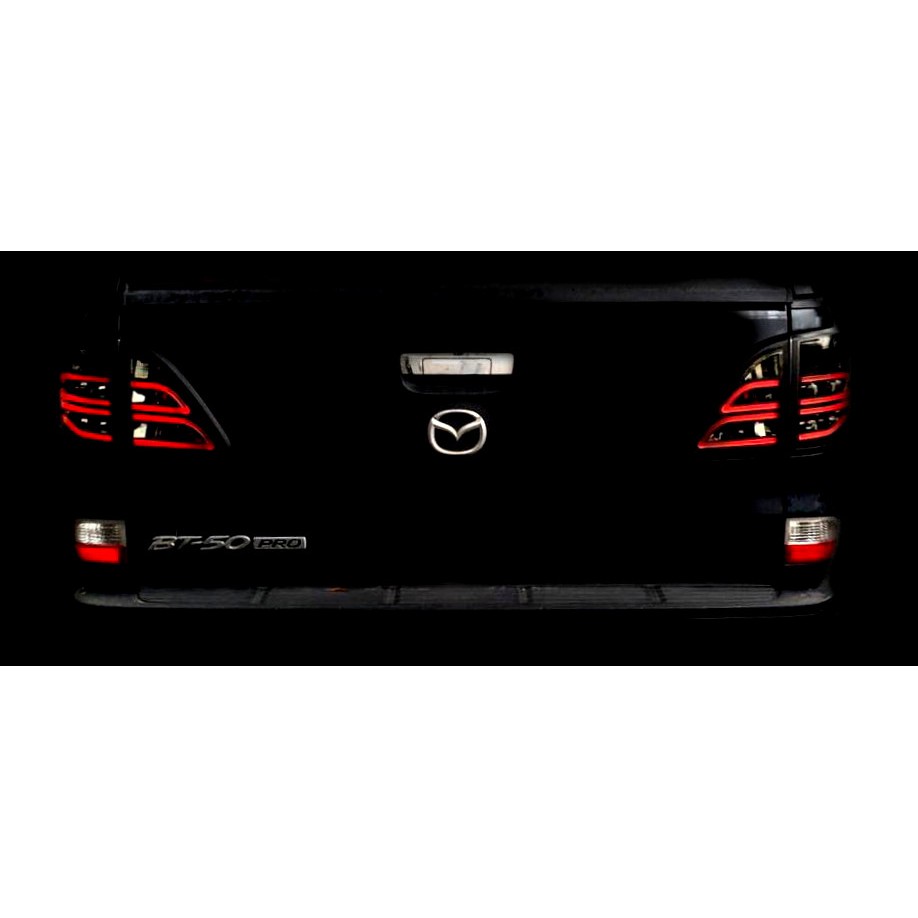 ไฟท้าย+ทับทิมท้าย MAZDA BT50 ปี 2012 LED LIGHTBAR URANUS (1 คู่)