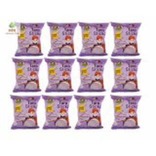 แม่นภา เผือกเบรคแตก 33 กรัม 12 ถุง Mae Napa Crispy Taro Sticks 33 grams x 12 sachets #183