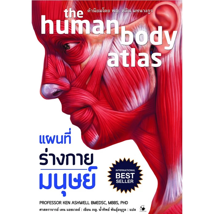แผนที่ร่างกายมนุษย์ : The human body atlas (ปกอ่อน)