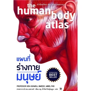 แผนที่ร่างกายมนุษย์ : The human body atlas (ปกอ่อน)