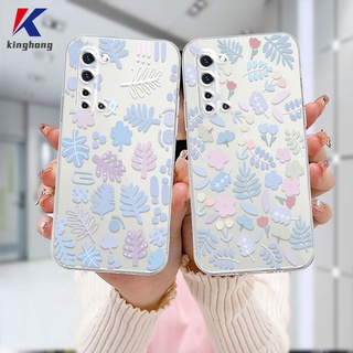 เคสแบบใส Realme C15 C21 C11 2021 C21Y C31 C35 C25 C20 C3 C12 C2 C25S 5 5S 5i C17 7i C1 C25Y C2 C3i 6i C20A realme Narzo 20 10 10A 20A 30A แฟชั่น คุณภาพสูง ลายดอกไม้ เคสโทรศัพท์