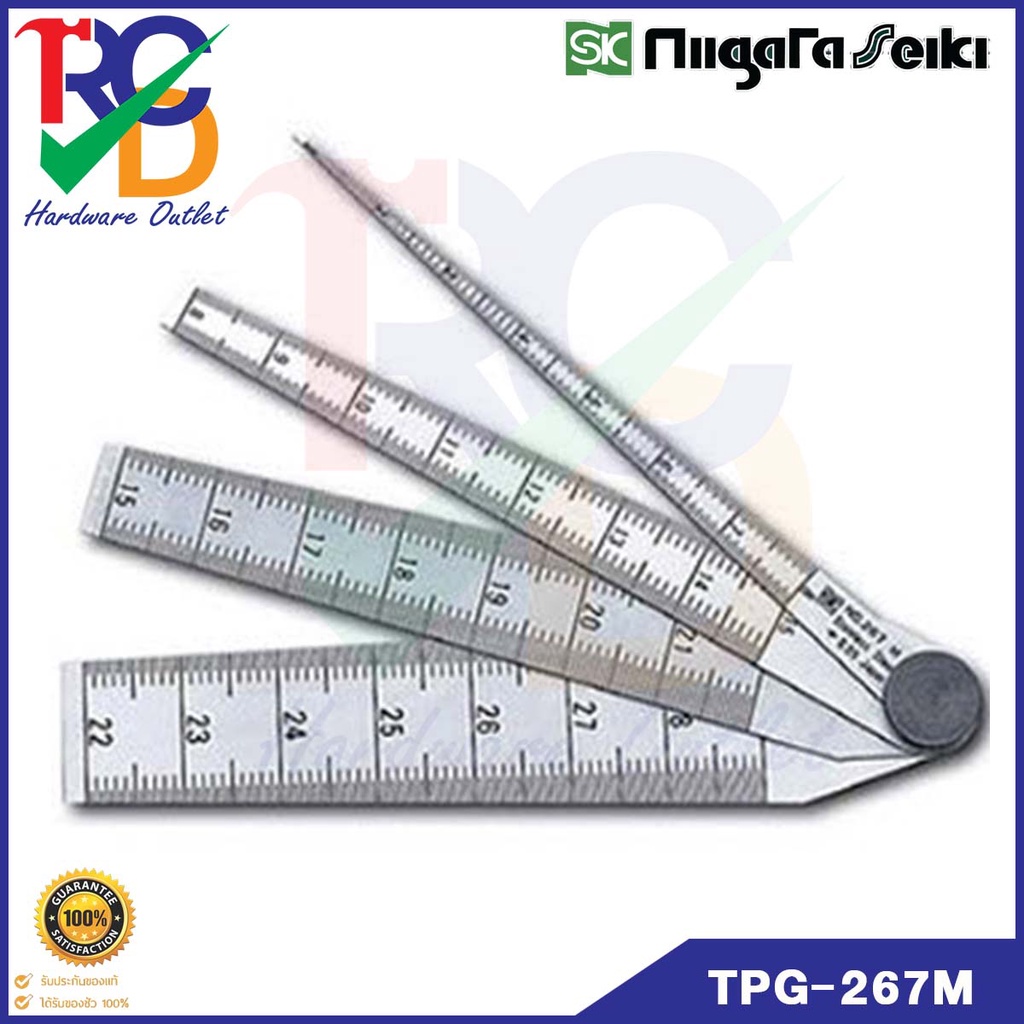 SK Niigata Seiki(เอสเค นีงาตะ เซกิ) เตเปอร์เกจแบบชุด ขนาด 1 - 29มิล รุ่น TPG-267M - Taper Gauge No.T