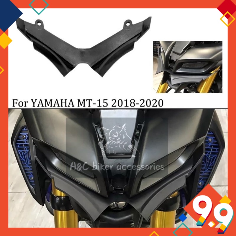 Yamaha MT15 Winglet Cover พลาสติก ABS Aerodynamic รถจักรยานยนต์