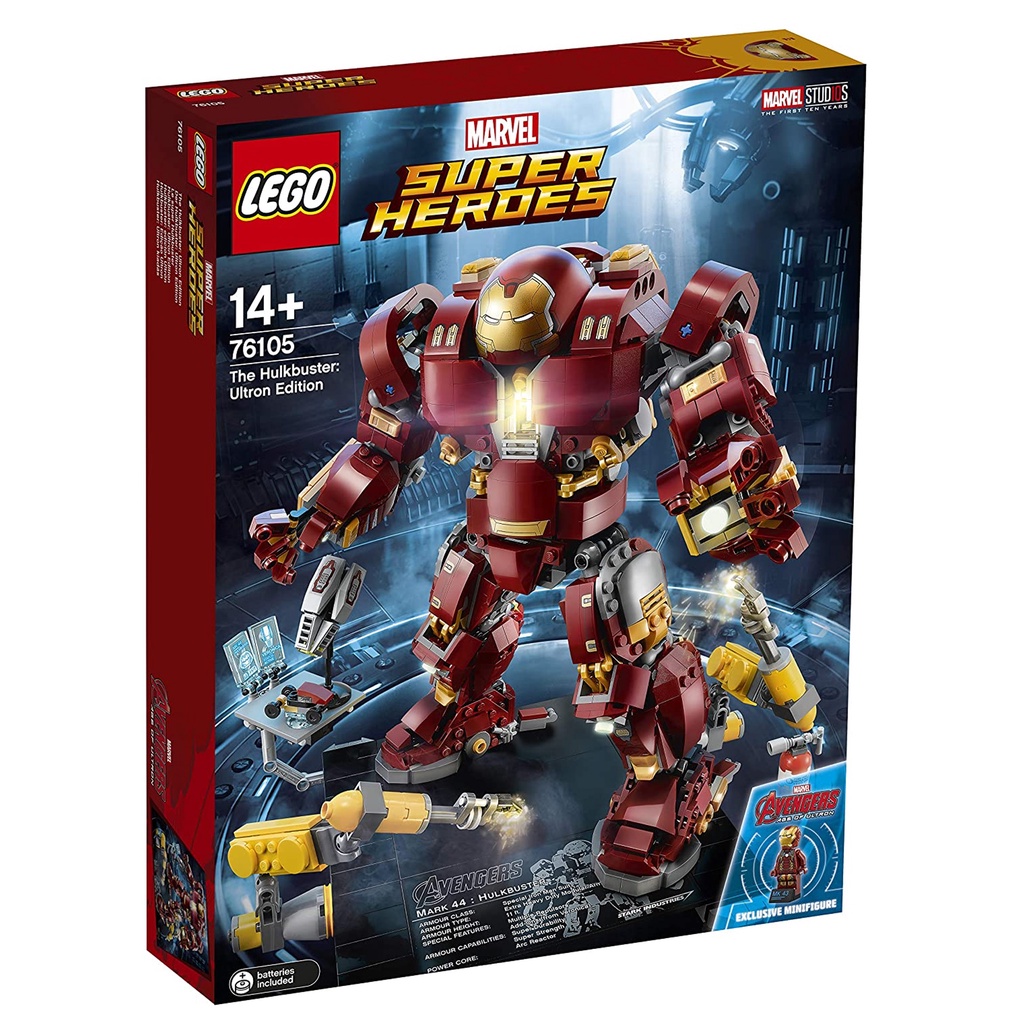76105 : LEGO Marvel The Hulkbuster Ultron Edition (UCS) (สินค้ากล่องไม่สวย)