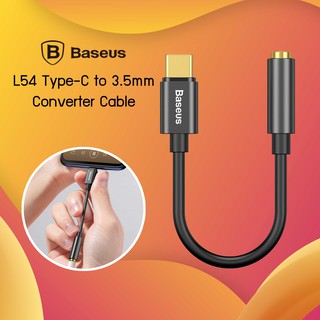 Baseus L54 USB-C to 3.5 mm Female Adapter อะแดปเตอสายสัญญาณ อะแดปเตอ