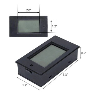 DC Watt Meter ดีซี วัตต์ โวลท์ แอมป์  วัตต์ฮาวมิเตอร์