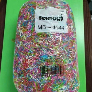 ครึ่งกิโลกรัมยางรัดผมเส้นใหญ่/กลาง/จิ๋ว/สีเเละดำครึ่งกิโลกรัม