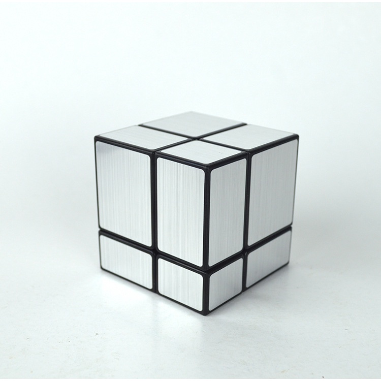 PLB Holy hand second-order mirror Rubiks Cube brushed gold silver 2x 2 ...
