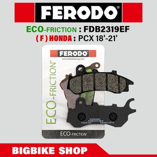 ผ้าเบรค Ferodo รุ่น ECO-friction สำหรับ (F) HONDA PCX 150 (18-20)