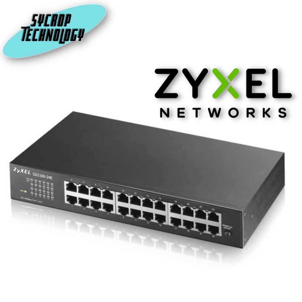 ZYXEL GS1100 Series 8/16/24-port GbE Unmanaged Switch