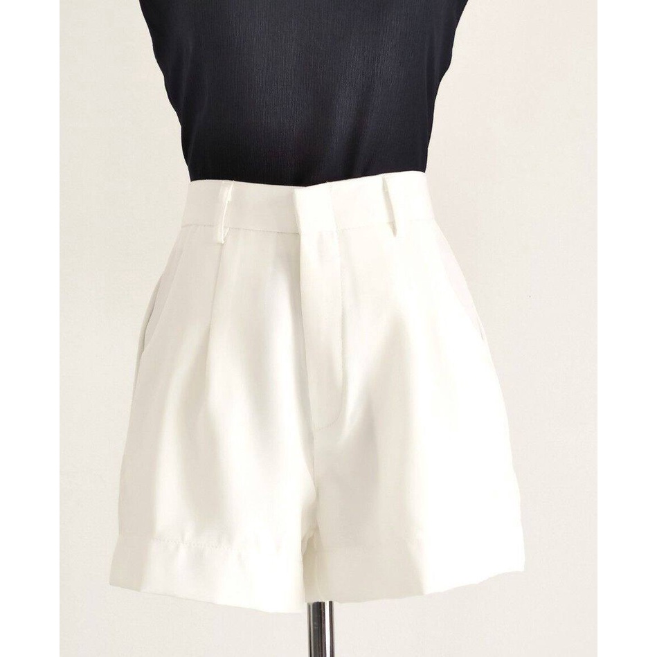 @⚡️⚡️⚡️8 สี กางเกงขาสั้นผู้หญิง (ยาว15 นื้ว ปลายขาตรง) ผ้าเปเป้อย่างดี ขอบเอวเก็บพุง ปลายขากว้างดูขา