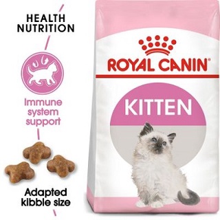 Royal Canin Kitten 4 kg. อาหารลูกแมว เม็ดเล็ก ช่วยเสริมสร้างภูมิต้านทาน สำหรับลูกแมวอายุต่ำกว่า 1 ปี (4 กิโลกรัม/ถุง)