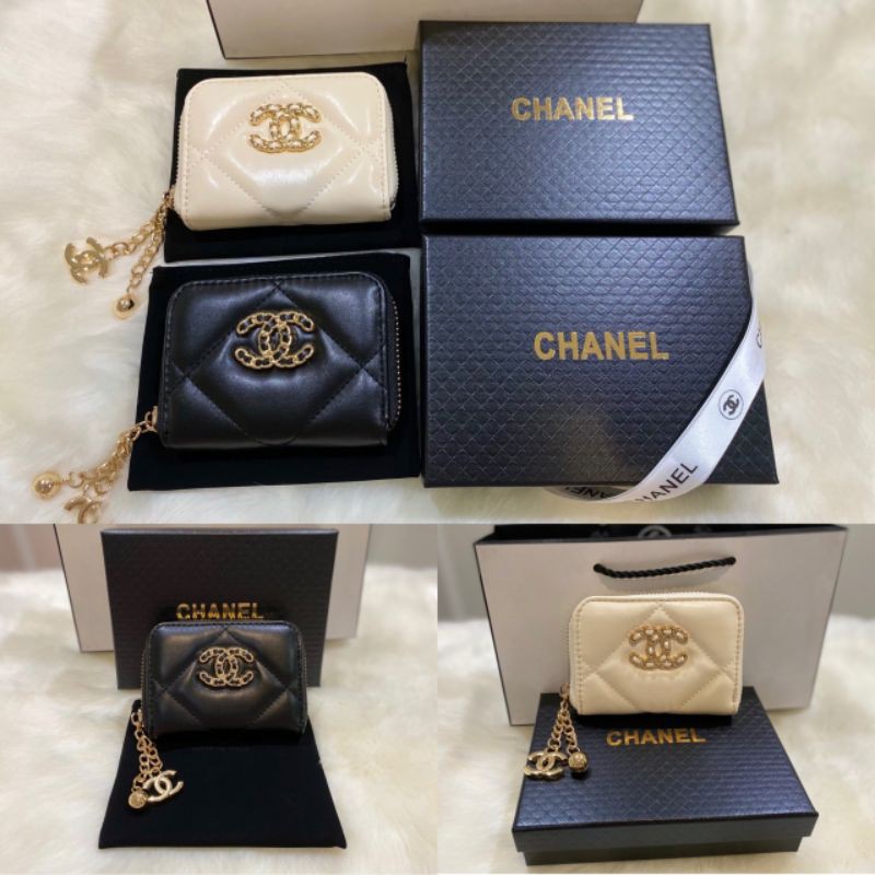 🔥Premium Gift แท้✔🔥กระเป๋าสตางค์..Chanel