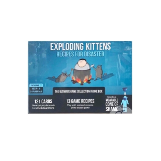 Exploding Kittens - Recipes For Disaster พร้อมส่ง แมว/เหมียวระเบิด แถมซองพรีเมียมฟรี [Boardgame]