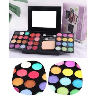Colors พาเลทแต่งหน้า PRO MAKE UP PALETTE (39 สี) อายแชโดว์ บรัชออน ลิปสติก แป้งเค้ก ในเซ็ตเดียวกัน