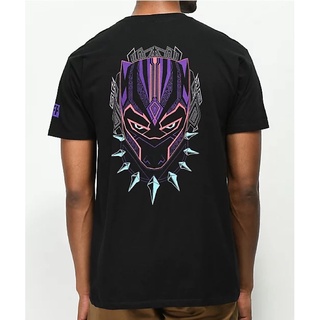 SLUM LTD - NEFF x Black Panther LOGO TEE Black