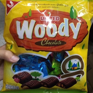 Woody ชอคโกแลตสอดไส้ 4 แบบใน 1 ถุง🍫