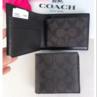 พร้อมส่ง Coach ชาย มีไส้ ใหม่แท้100%😍♥