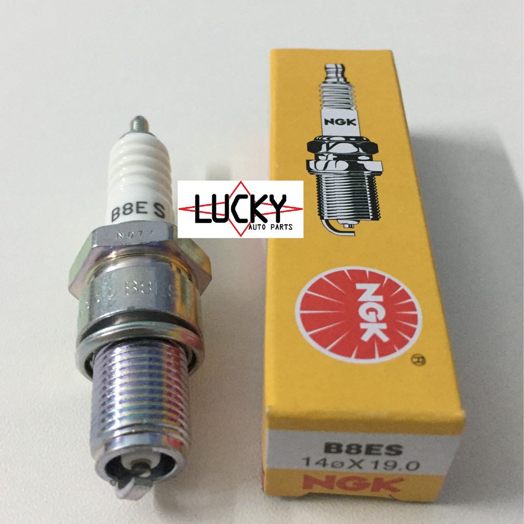 NGK SPARK PLUG B8ES B8 = RXZ DINAMIK 120 RG RGV NSR TXR TZM NINJA KR ZX 150 RAIDER Y125 Y125Z Y125ZR