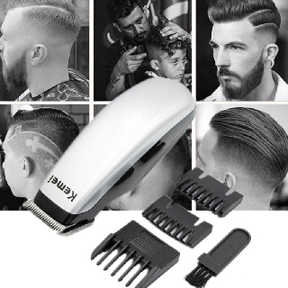 Kemei clipper ผมไฟฟ้ามินิผม T rimmer เครื่องตัดเคราตัดผมสำหร…