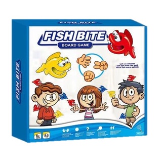 ใหม่🕹Fish Bite game board เกมส์ปลากัด เกมส์ปลาหนีบ เกมส์แข่งหนีบปลา เกมส์แกล้งเพื่อน บอร์ดเกมส์ เล่นได้1-4คน TY666