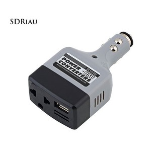 อะแดปเตอร์แปลง USB DC 12v / 24v to AC 220 V สำหรับชาร์จไฟในรถยนต์