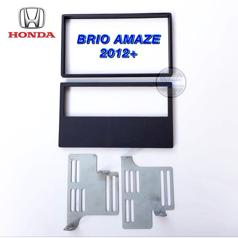 หน้ากาก HONDA BRIO AMAZE 2012+ สำหรับเครื่องเล่น 1 DIN/ 2 DIN