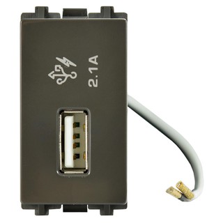 เต้ารับ 1 ช่อง SCHNEIDER 8431USB BZ 2.1A USB SOCKETS SCHNEIDER 1 PORT 8431USB BZ 2.1A