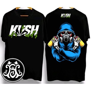 ผ้าฝ้าย 100%เสื้อยืด kush เสื้อยืดสุดเท่ Crew neck T-shirt. Oversized T-shirt เสื้อยืดผ้าคอตตอน V.29S-3XL