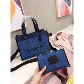 กระเป๋าสะพาย Coach พร้อมใบลูก