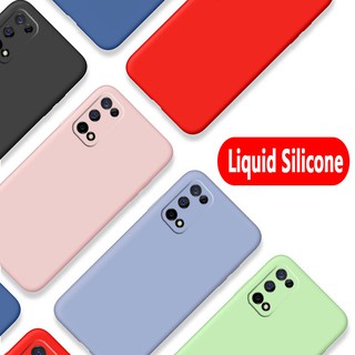 เคสสำหรับ Realme 7 5G เคส เคสซิลิโคน Soft Back Cover Realme 7 Realme7 5G Case Liquid Silicone