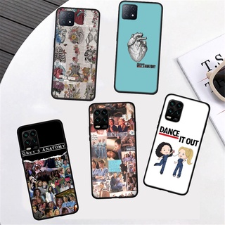 เคสโทรศัพท์มือถือ ลายกายวิภาคศาสตร์ สีเทา สําหรับ Realme Narzo 20 30 30A 50i C21Y C25Y C25S XT X2 X Lite IJ62