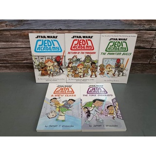 (New)Star Wars : Jedi Academy Boxset  by Jeffrey Brown , Janette J.Krosoczka หนังสือการ์ตูนขาวดำ ( comic strip )