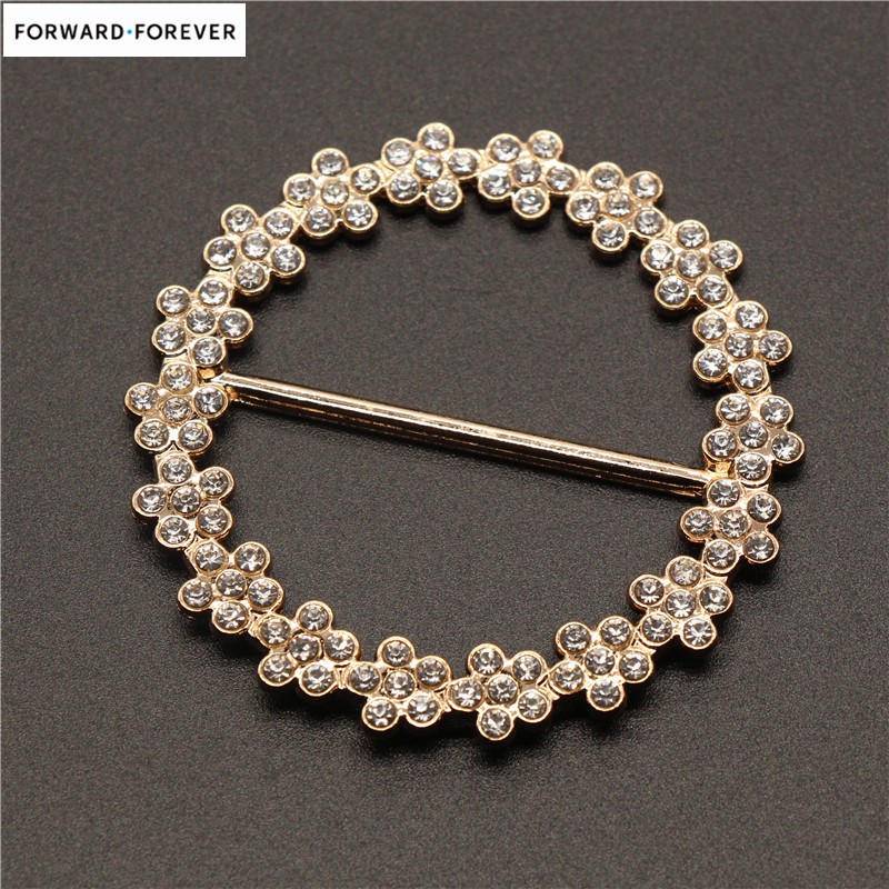 ห่วงยึดผ้าพันคอ ประดับคริสตัลเทียม สำหรับผู้หญิง M40157 - รูปที่ 5