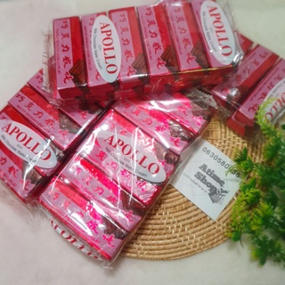 ขนม APOLLO เวเฟอร์เคลือบช้อคโกแลต อร่อย ฮาลาล กรุบกรอบ ยิ่งแช่เย็นยิ่งอร่อย