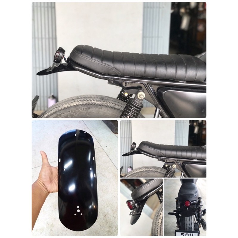 บังโคลนหลังแต่งใส่รีเจนท์ ct150สตาร์เลี่ยน งานเหล็กทำสี Power coating