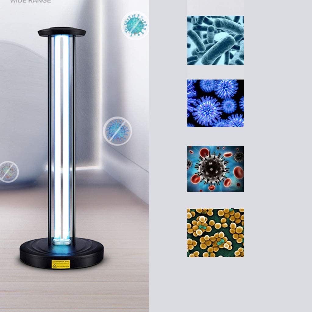 เครื่องฆ่าเชื้อด้วยแสง UV 38W / 65W / 100W พร้อมรีโมท โคมไฟฆ่าเชื้อโรค อัลตราไวโอเลต โอโซน