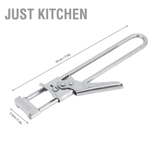 Just Kitchen Manual Adjustable Stainless Steel Can Opener Bottle Jar Lid Gripper Tool