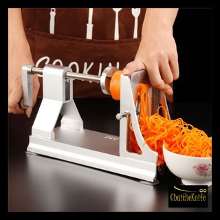 ที่สไลด์ผัก Spiral vegetable slicer, Spiral Slicer Machine สไลด์ 3 แบบ ใน เครื่องเดียว