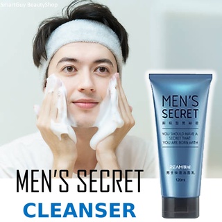 REAM Men’s Secret Moisturizing Cleanser คลีนเซอร์ทำความสะอาดกระชับรูขุมขนเพิ่มความชุ่มชื้นให้ผิวหน้าสูตรสำหรับผุ้ชาย