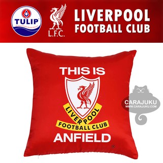 TULIP หมอนอิง ลิเวอร์พูล Liverpool (ขนาด 48x48 ซม.) ลิขสิทธิ์แท้ VV008 #ทิวลิป หมอน หมอนหนุน Pillow Cushion ลิเวอร์