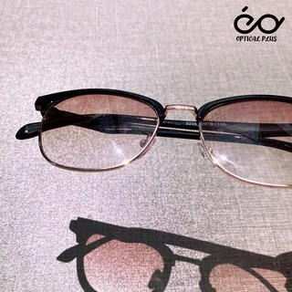 Optical Plus แว่นสายตายาว Glasses เลนส์สีชา แว่นตากันแดด กรอบแว่นสายตา 5206LensTea