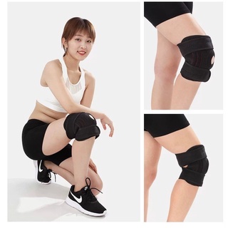 Wbs knee support ผ้าสวมซัพพอร์ตหัวเข่าเสริมสปิง 2 เส้น