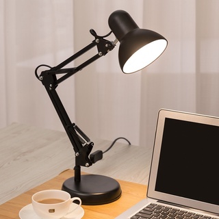 โคมไฟตั้งโต๊ะ โคมไฟอ่านหนังสือ ปรับระดับได้รอบทิศทาง  รุ่น Table Reading lamp Adjustable E27 MAX 60w unico86