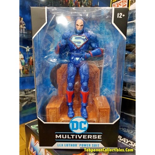 [2022.03] McFarlane DC Multiverse Darkseid War Lex Luthor Blue Power Suit 7-Inch Figure