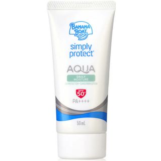 โลชั่นกันแดดสูตรน้ำ Banana Boat Simply Protect Aqua Daily Moisture UV Protection Sunscreen Lotion SPF50+ PA++++