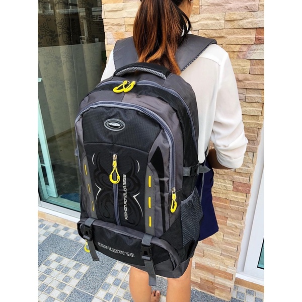 >ส่งของทุกวันจากกทม.<สินค้าคุณภาพแนะนำ กระเป๋าเป้เดินทาง RONGLIDA รุ่น OSG ขนาด50ลิตร ผ้าไนลอนหนา กันน้ำคุณภาพ