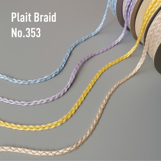 MOMOTARA No. 353 เทปถัก Braid เทปถักเปีย Plait Braid ขนาด 0.5 CM ยาว 36 หลา