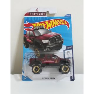 รถเหล็ก Hotwheels 10 TOYOTA TUNDRA set OLYMPIC GAMES TOKYO 2020 (ib012)