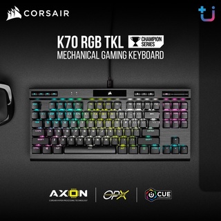 Corsair K70 RGB TKL OPX Optical Switch (แป้นพิมพ์ภาษาอังกฤษ)